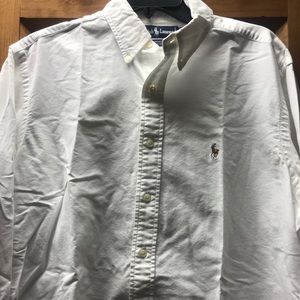 Ralph Lauren Button Down White